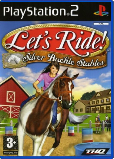 Lets Ride Silver Buckle Stables - Playstation 2 Games
