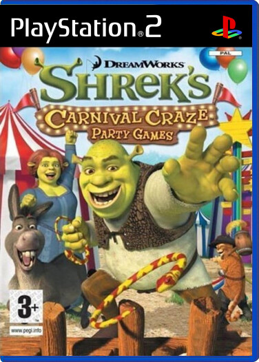Shrek's Carnival Craze - Playstation 2 Games