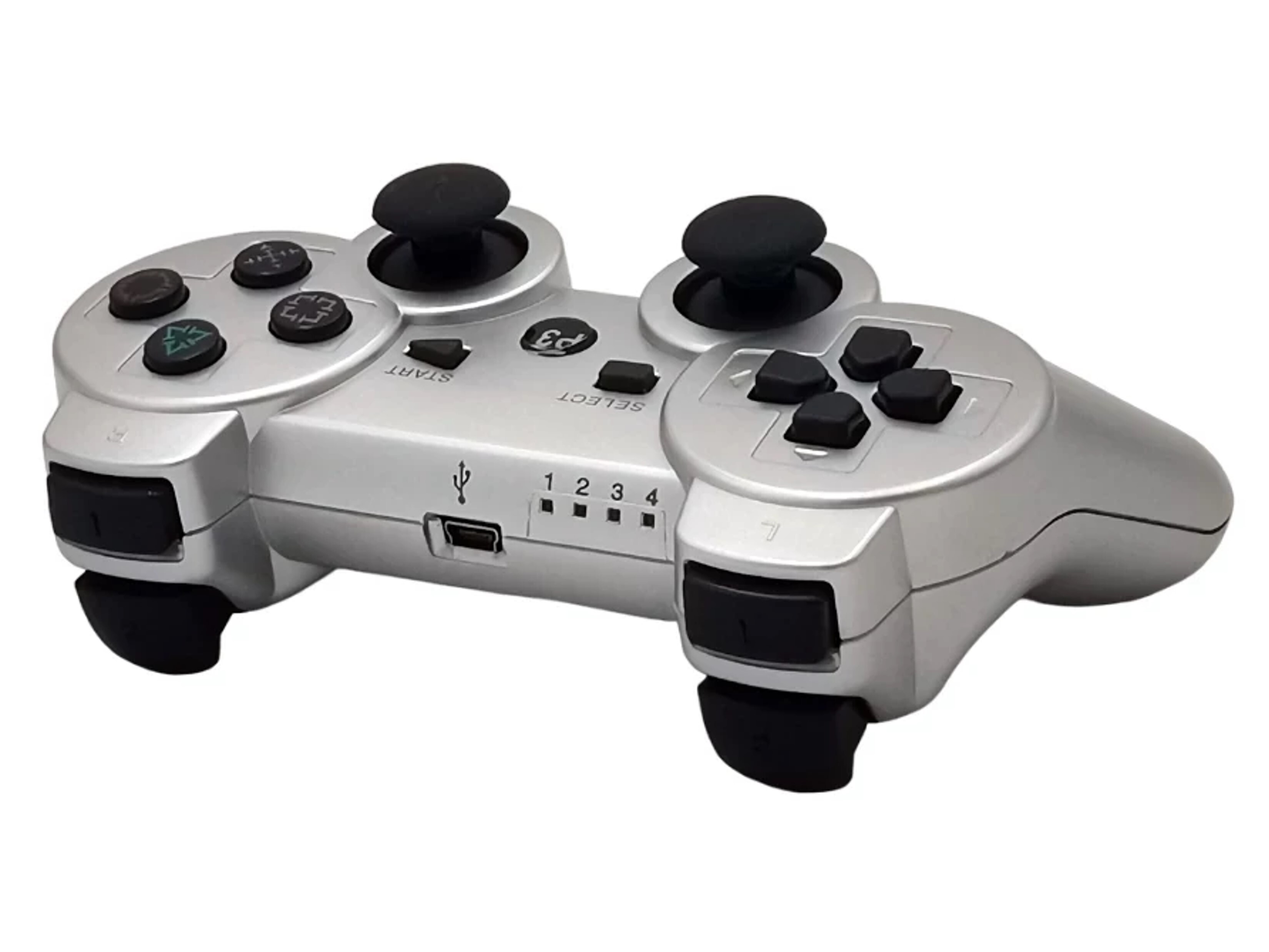 Nieuwe Wireless Controller voor Playstation 3 - Zilver - Playstation 3 Hardware - 2