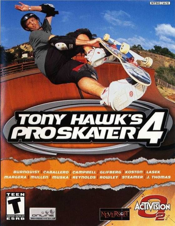 Tony Hawk's Pro Skater 4 - Playstation 1 Games