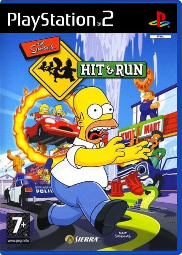 The Simpsons: Hit & Run - Playstation 2 Games