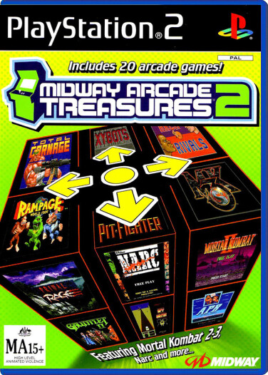 Midway Arcade Treasures 2 - Playstation 2 Games