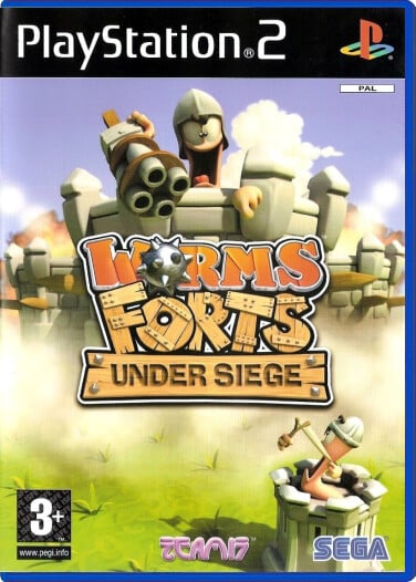 Worms Forts: Under Siege - Playstation 2 Games