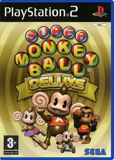 Super Monkey Ball Deluxe - Playstation 2 Games