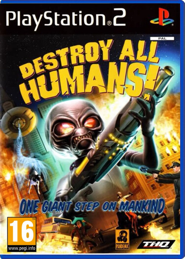 Destroy All Humans! - Playstation 2 Games