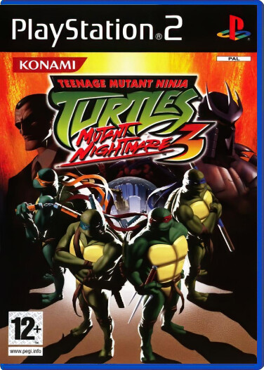 Teenage Mutant Ninja Turtles 3: Mutant Nightmare - Playstation 2 Games