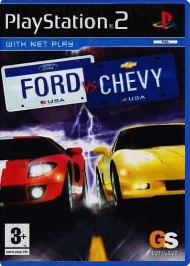 Ford vs. Chevy - Playstation 2 Games