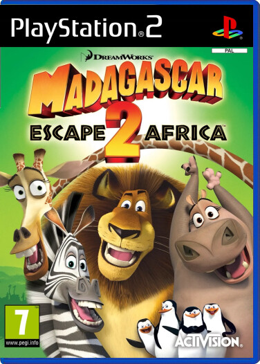 Madagascar 2 - Escape 2 Africa - Playstation 2 Games