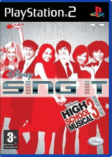 Disney Sing It! – High School Musical 3: Senior Year - Playstation 2 Games