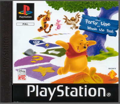 Party Time With Winnie The Pooh - Playstation 1 Games