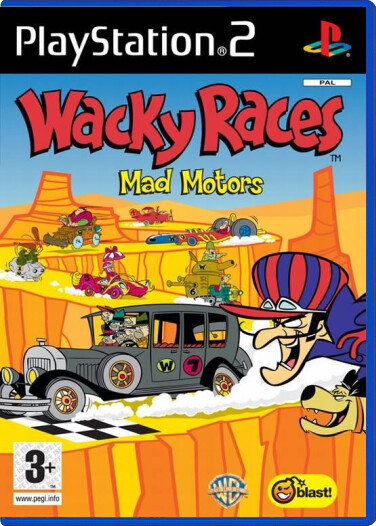 Wacky Races - Mad Motors - Playstation 2 Games