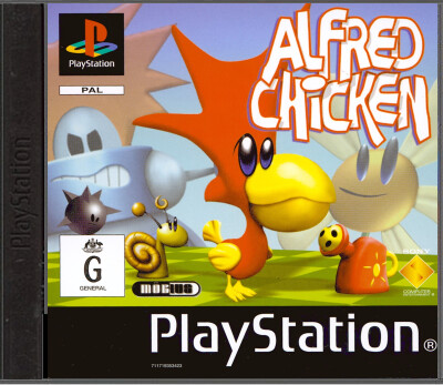 Alfred Chicken - Playstation 1 Games