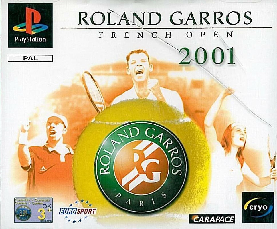 Roland Garros 2001 - Playstation 1 Games