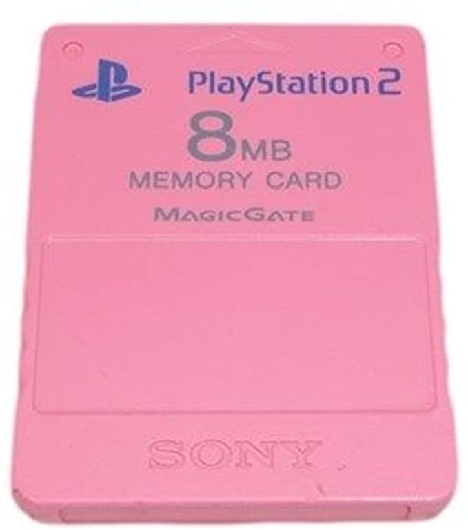 Originele Playstation 2 Memory Card - Pink (8MB) - Playstation 2 Hardware