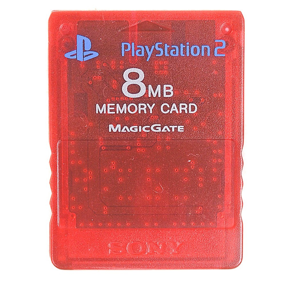 Originele Playstation 2 Memory Card - Red (8MB) Kopen | Playstation 2 Hardware