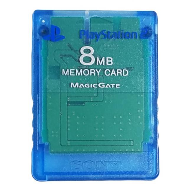 Originele Playstation 2 Memory Card - Blue (8MB) - Playstation 2 Hardware