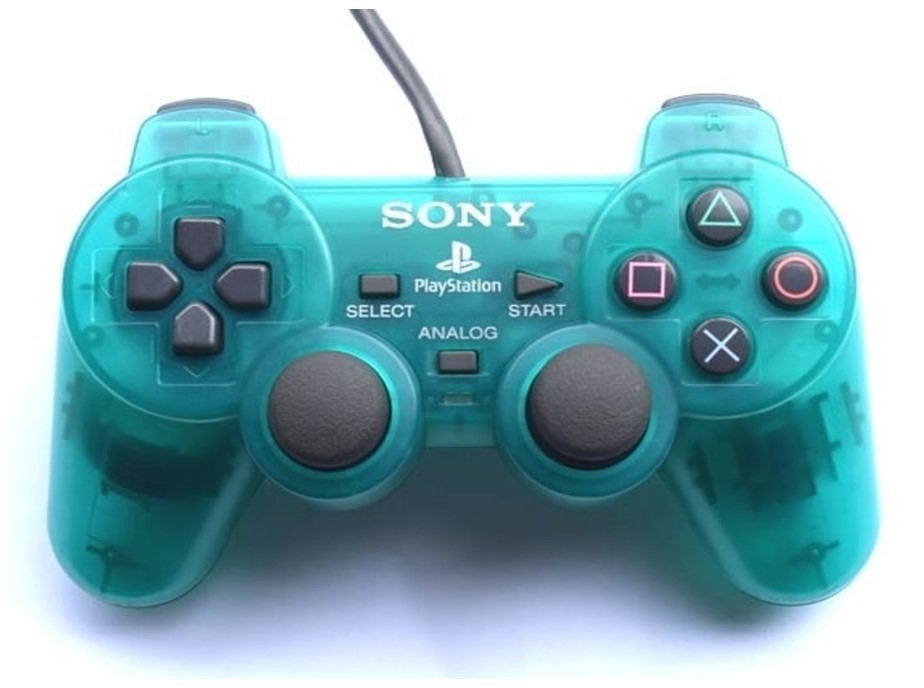 Sony Dual Shock Playstation 1 Controller - Emerald Kopen | Playstation 1 Hardware