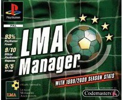 LMA Manager (1999-2000) - Playstation 1 Games