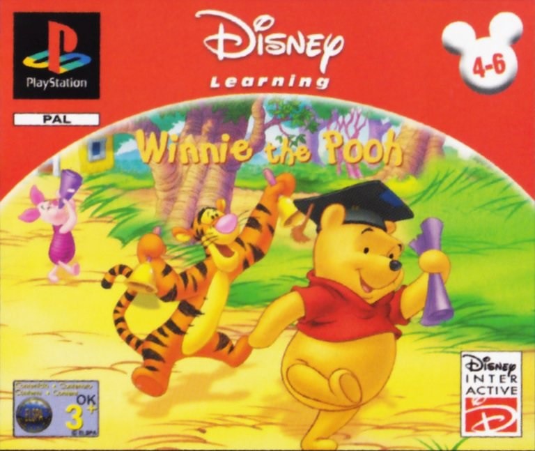 Disney's Learning Winnie the Pooh - Playstation 1 Games
