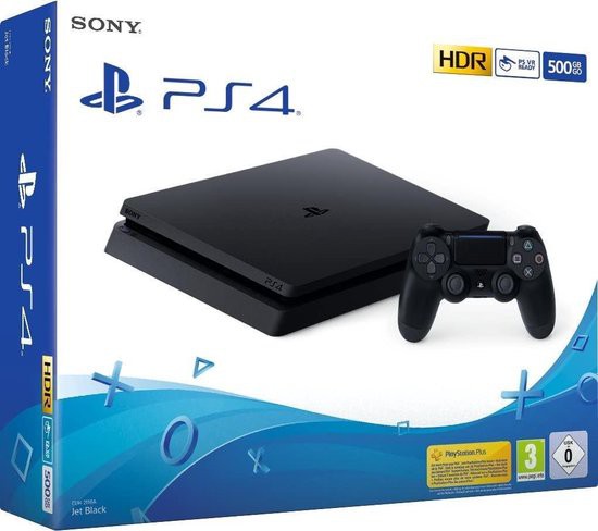 Sony PlayStation 4 Slim Starter Pack - 500GB DualShock V2 Edition [Complete] - Playstation 4 Hardware