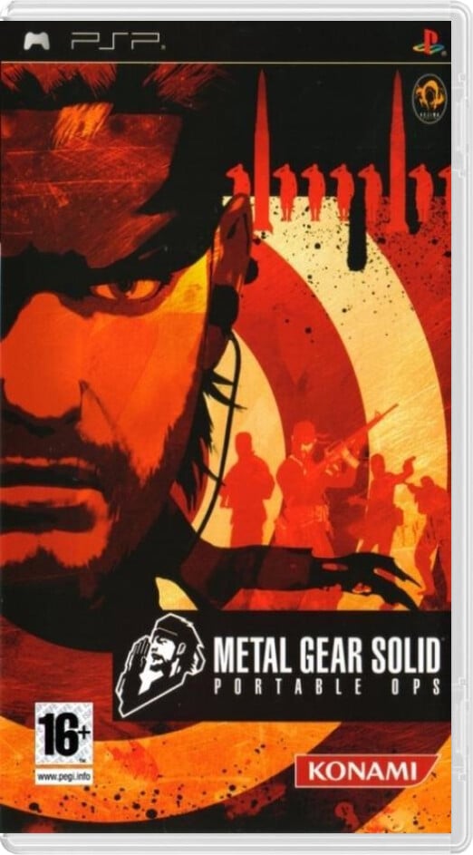 Metal Gear Solid: Portable Ops - Playstation Portable Games