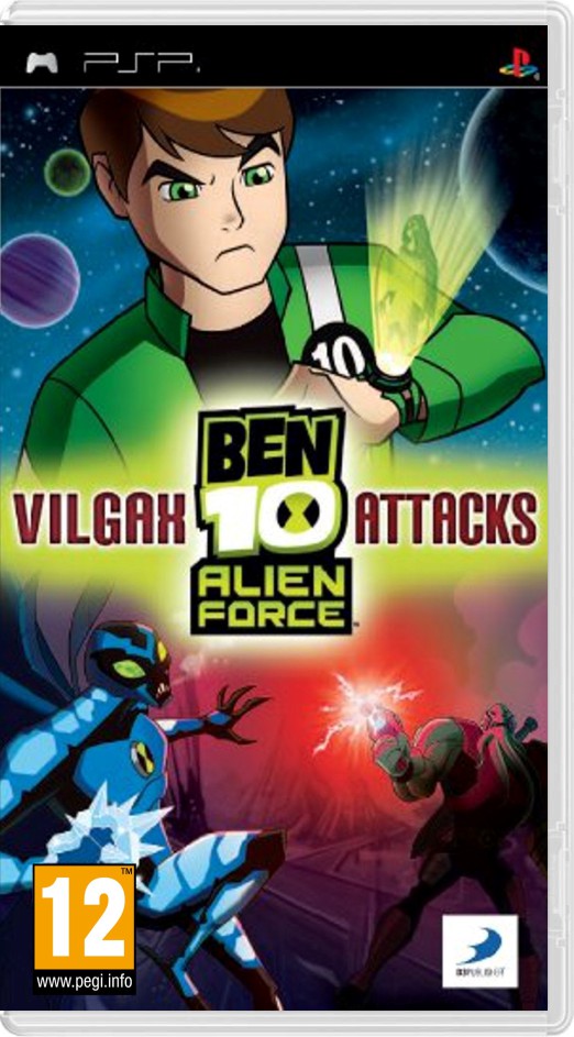 Ben 10 Alien Force: Vilgax Attacks - Playstation Portable Games