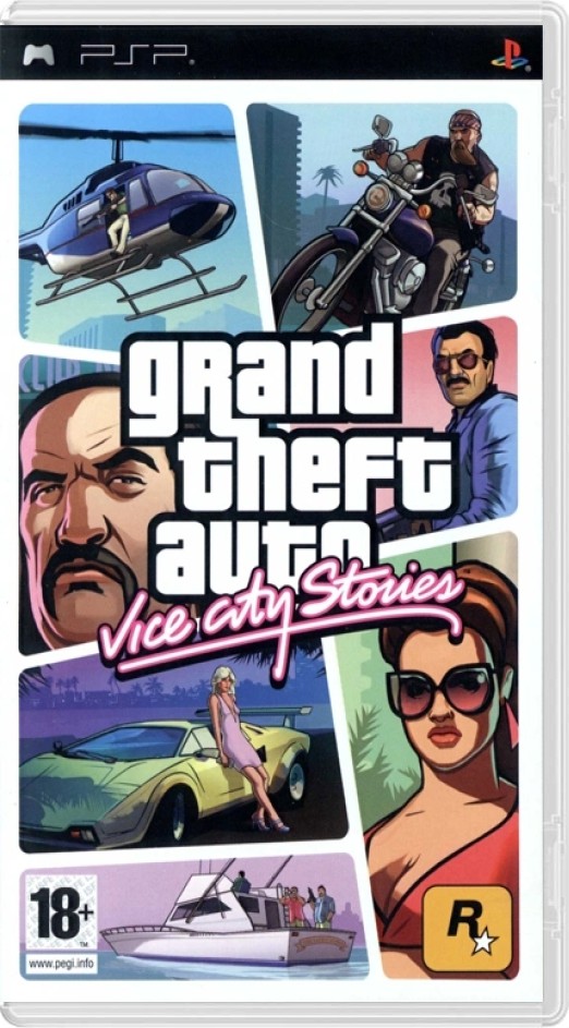 Grand Theft Auto: Vice City Stories - Playstation Portable Games