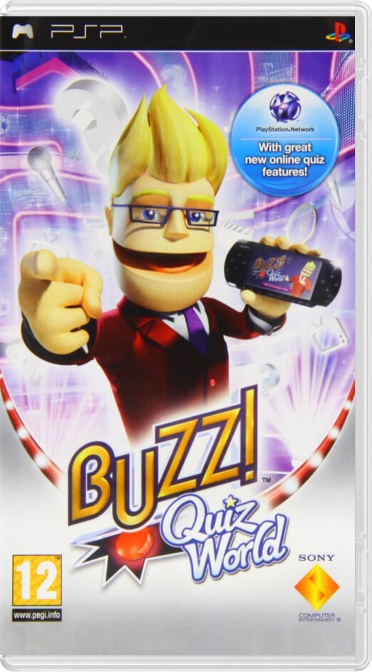 Buzz!: Quiz World - Playstation Portable Games