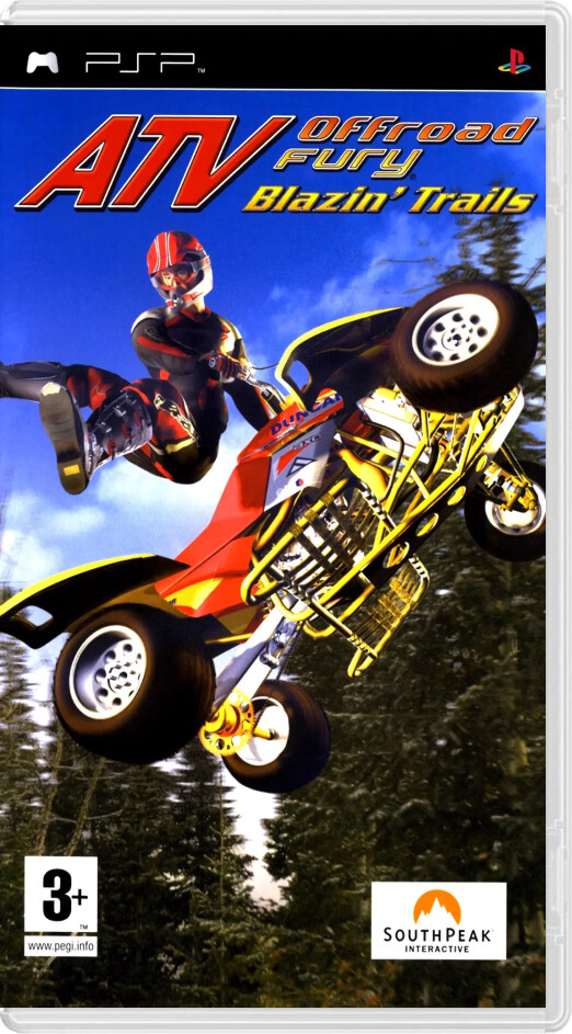 ATV Offroad Fury: Blazin' Trails - Playstation Portable Games