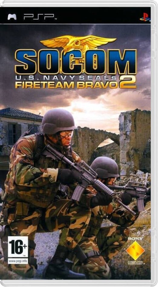 SOCOM: U.S. Navy SEALs Fireteam Bravo 2 - Playstation Portable Games