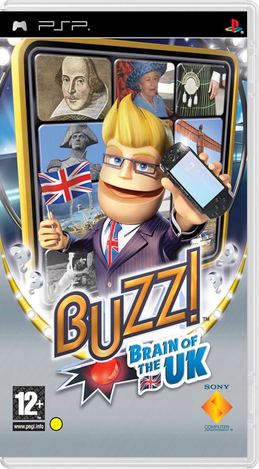 Buzz! Brain of the UK - Playstation Portable Games