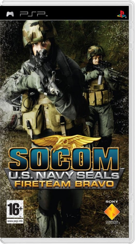 SOCOM: U.S. Navy SEALs Fireteam Bravo - Playstation Portable Games
