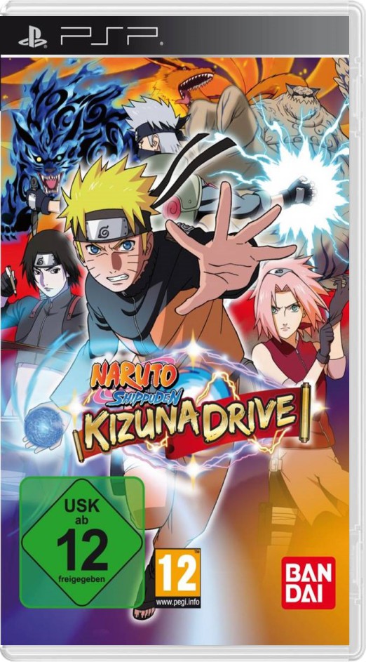 Naruto Shippuden: Kizuna Drive - Playstation Portable Games