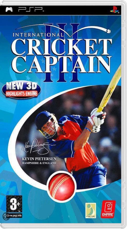 International Cricket Captain III - Playstation Portable Games