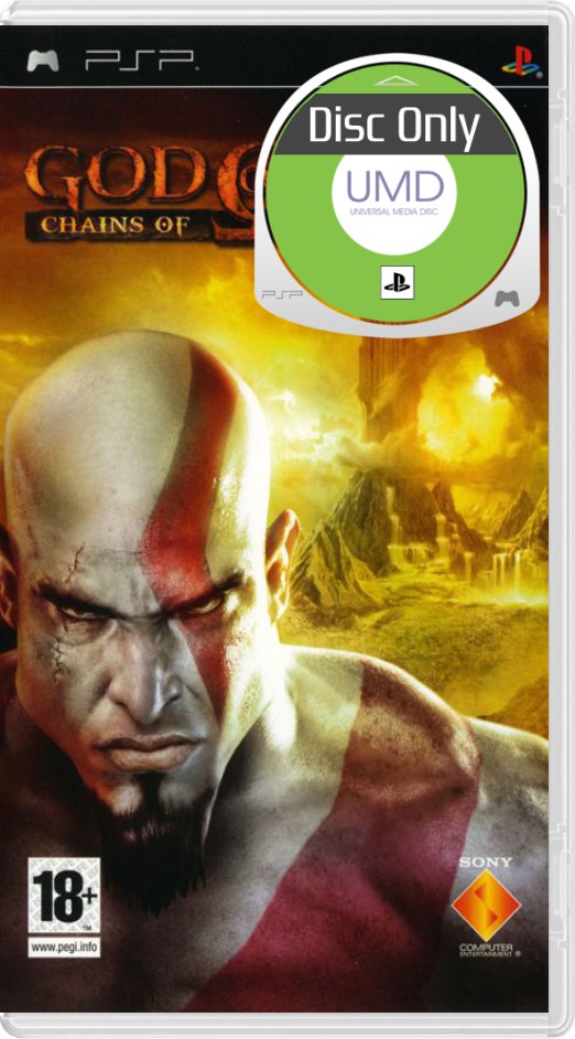 God of War: Chains of Olympus - Disc Only - Playstation Portable Games