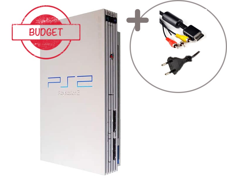 Playstation 2 Console Phat - Silver - Budget - Playstation 2 Hardware