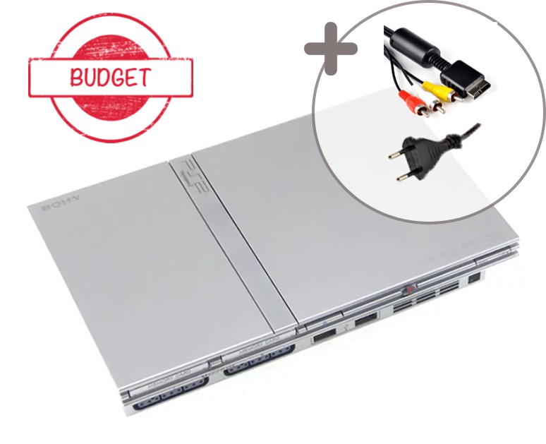 Playstation 2 Console Slim - Silver - Budget Kopen | Playstation 2 Hardware