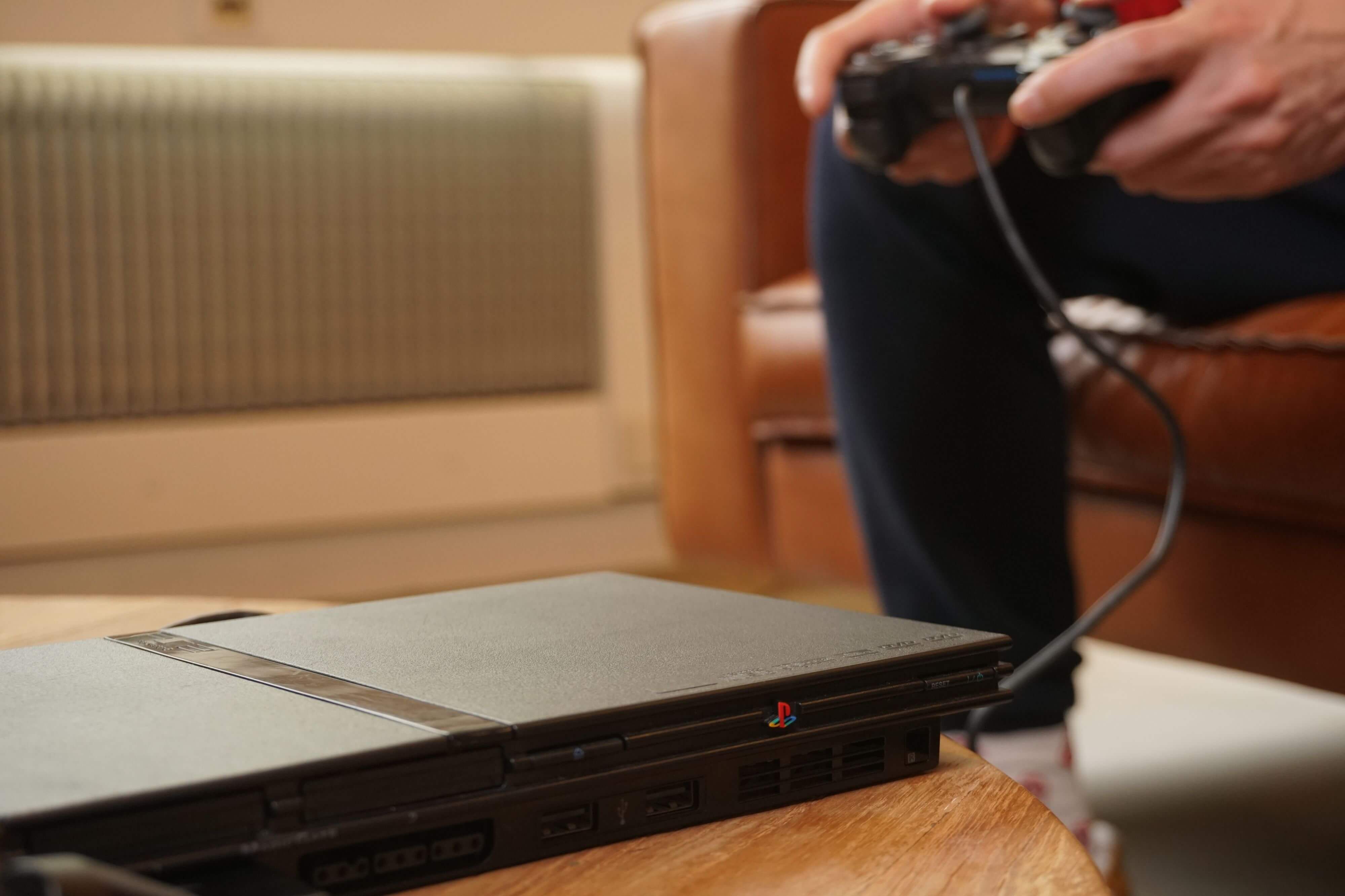 Playstation 2 Console Slim - Silver - Budget - Playstation 2 Hardware - 2