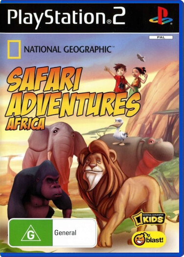 National Geographic Safari Avonturen Afrika - Playstation 2 Games