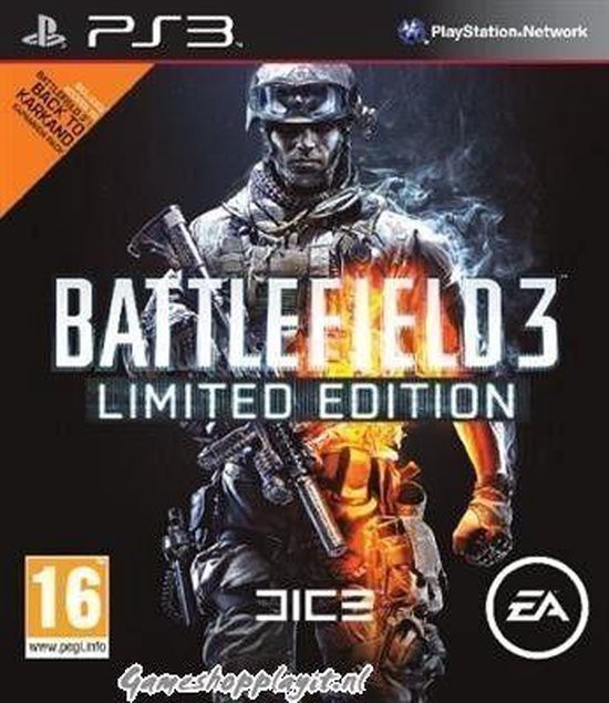 Battlefield 3 - Limited Edition - Playstation 3 Games