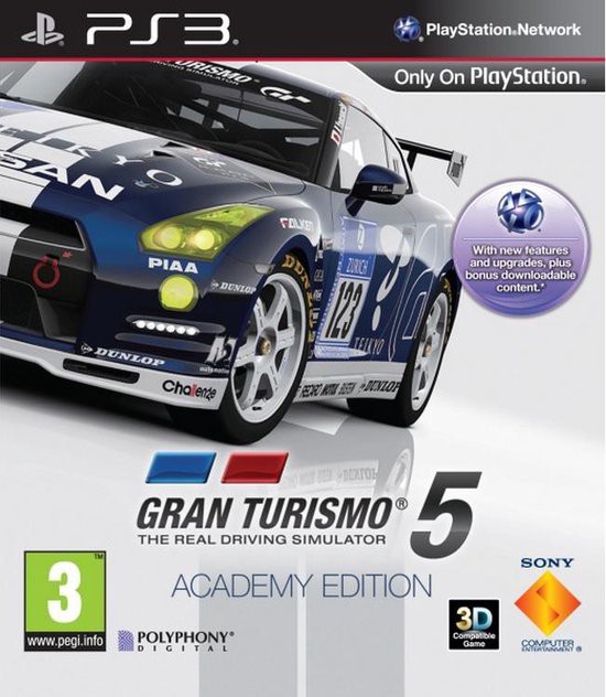 Gran Turismo 5 - Academy Edition - Playstation 3 Games