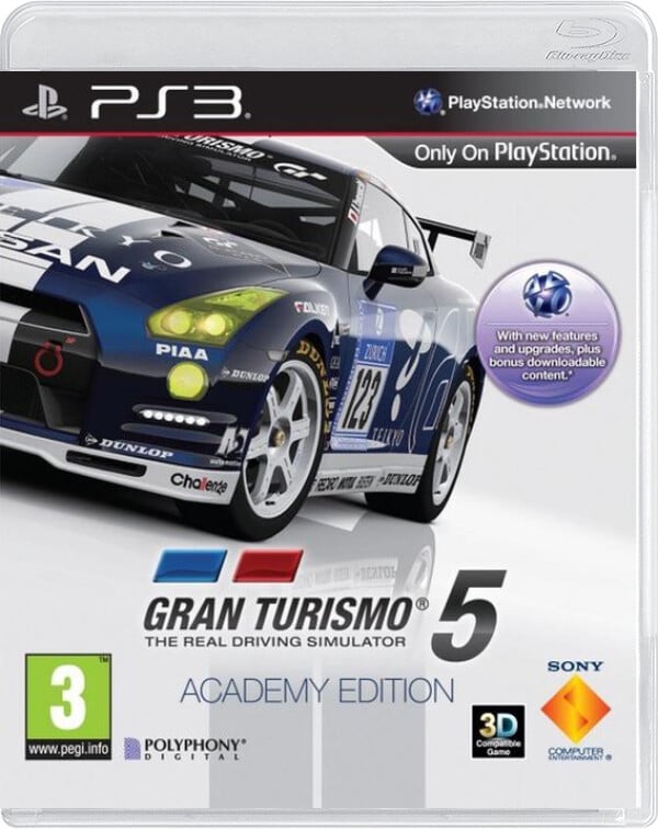 Gran Turismo 5 - Academy Edition - Playstation 3 Games