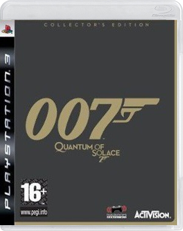 007 Quantum of Solace - Collector's Edition - Playstation 3 Games