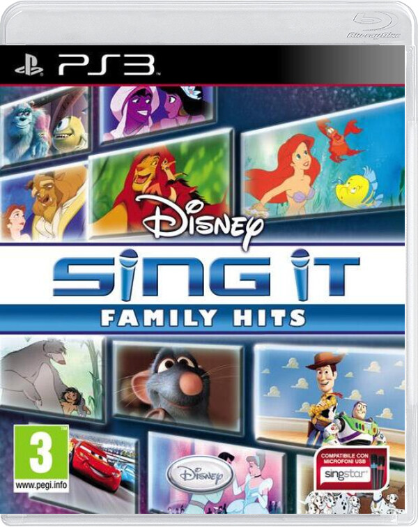 Disney Sing It Family Hits - Playstation 3 Games