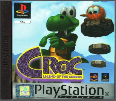 Croc: Legend of the Gobbos - Platinum - Playstation 1 Games