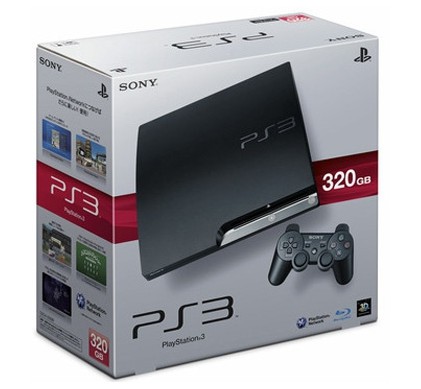 Sony PlayStation 3 Slim Starter Pack - 320GB DualShock Edition [Complete] - Playstation 3 Hardware