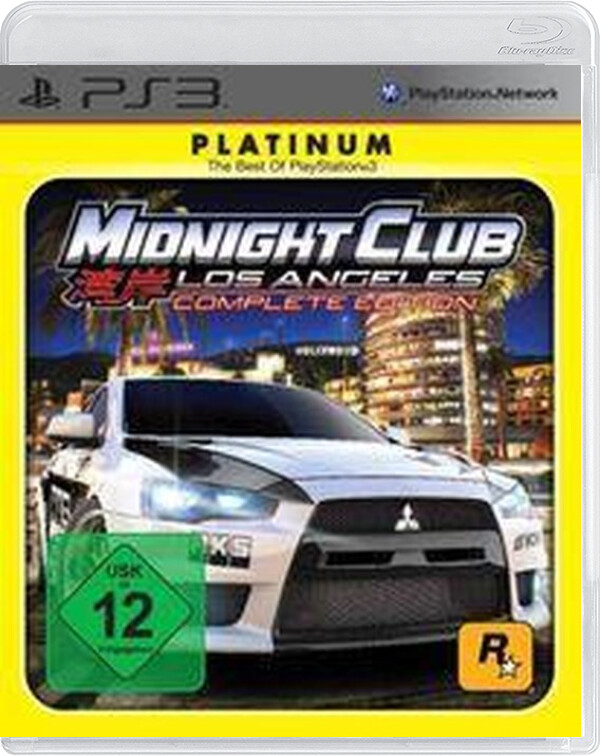 Midnight Club: Los Angeles - Complete Edition (Platinum) - Playstation 3 Games