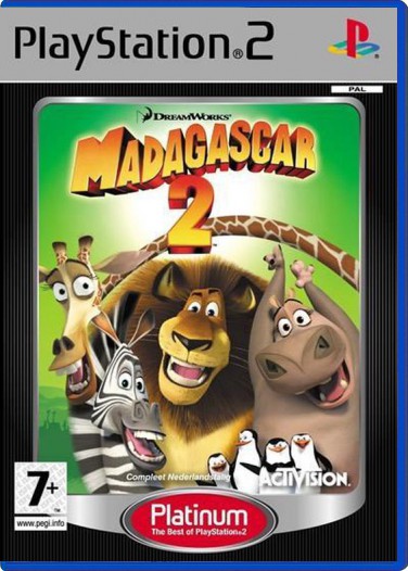 Madagascar: Escape 2 Africa (Platinum) - Playstation 2 Games