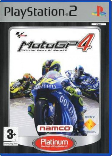 MotoGP 4 (Platinum) - Playstation 2 Games