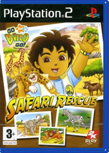 Go, Diego, Go! Safari Avontuur - Playstation 2 Games